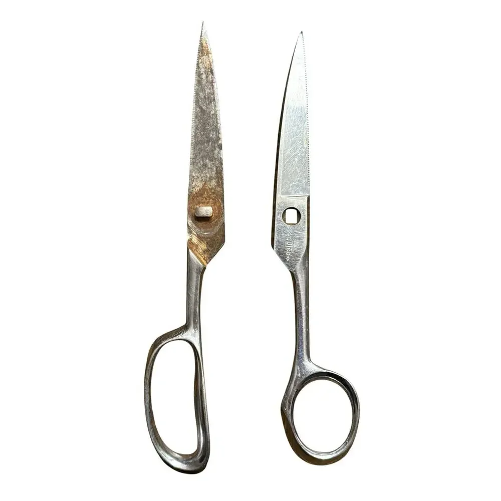 Vintage Cutco 8″ Chrome Scissors - Made in USA - Take-Apart All-Metal Shears